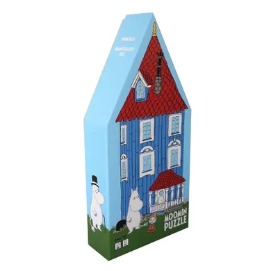 Barbo Toys, Muminki, Dom Muminków, puzzle w ozdobnym pudełku, 40 elementów