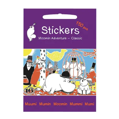 Barbo Toys, Muminki, Przygody, zestaw 150 naklejek