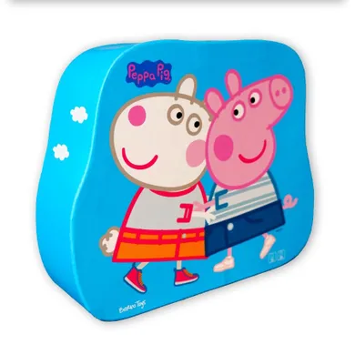 Barbo Toys, Świnka Peppa, Najlepsi przyjaciele, puzzle w ozdobnym pudełku, 24 elementy