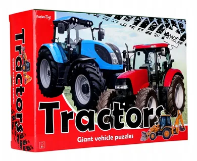 Barbo Toys, Traktory, puzzle, 142 elementy