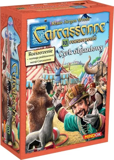 Bard, Carcassonne: Cyrk Objazdowy (druga edycja), dodatek, gra strategiczna
