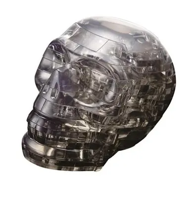 Bard Crystal, Czaszka, puzzle 3D, 48 elementów