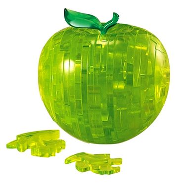 Bard Crystal, Jabłko zielone, puzzle 3D, 44 elementy