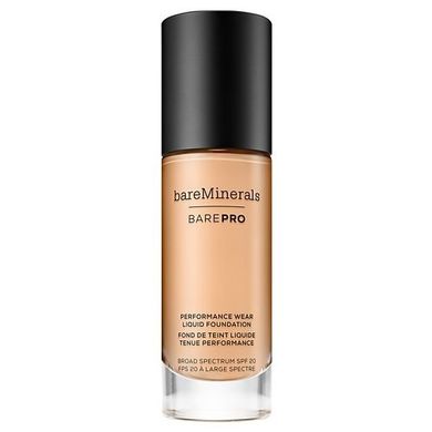 bareMinerals, BarePro Performance Wear Liquid Foundation SPF 20, podkład w płynie, 13 Golden Nude, 30 ml