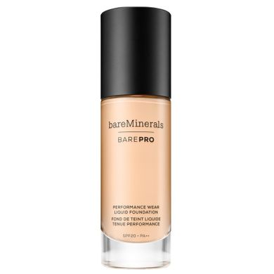 bareMinerals, BarePro Performance Wear Liquid Foundation SPF20, podkład w płynie, 06 Cashmere, 30 ml