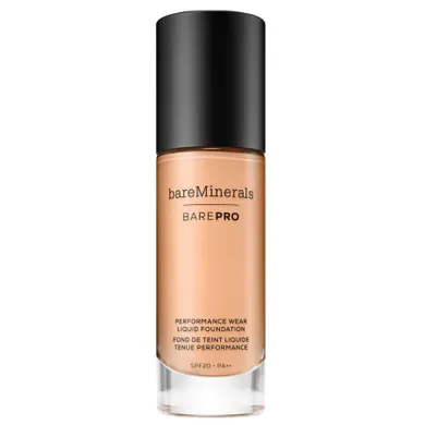 bareMinerals, BarePro Performance Wear Liquid Foundation SPF20, podkład w płynie, 14 Silk, 30 ml