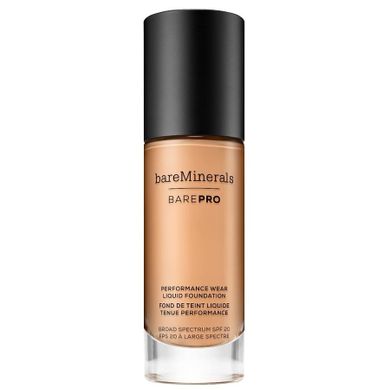 bareMinerals, BarePro Performance Wear Liquid Foundation SPF20, podkład w płynie, nr 15, Sandalwoodm 30 ml