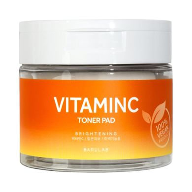 Barulab, The Clean Vegan, płatki tonizujące z witaminą C, 160g