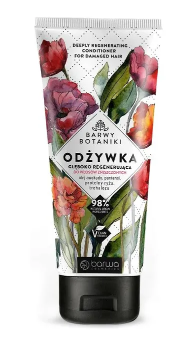 Barwa, Barwy Botaniki, odżywka głęboko regenerująca do włosów zniszczonych, 180 ml