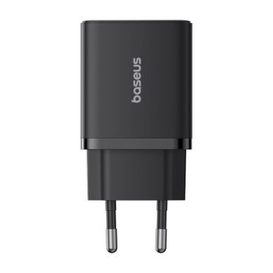 Baseus, Cube C+U, ładowarka sieciowa, cluster black, 30W