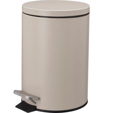 Bathroom Solutions, Noni, kosz na śmieci, metalowy z pokrywą, 3l