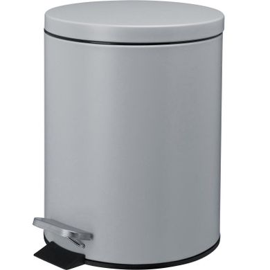 Bathroom Solutions, Noni, kosz na śmieci, metalowy z pokrywą, 5l