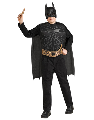 Batman, strój karnawałowy dla dzieci z maską, Batman the Dark Knight, rozmiar 122-132