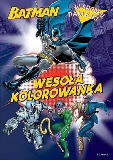 Batman. Wesoła kolorowanka
