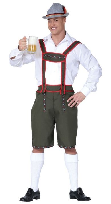 Bawarczyk Oktoberfest, strój, rozmiar L