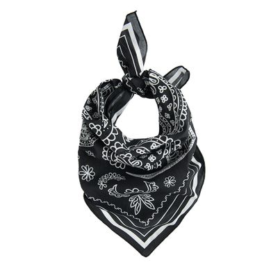 Bawełniana czarna bandana NOWEAR