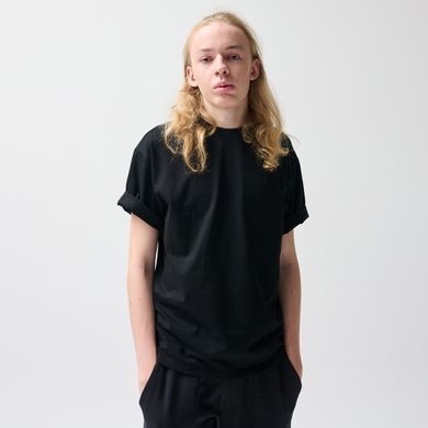 Bawełniany t-shirt basic o kroju oversize NOWEAR