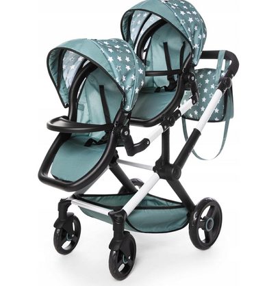 Bayer Design, bliźniaczy wózek dla lalek, Xeo Twin