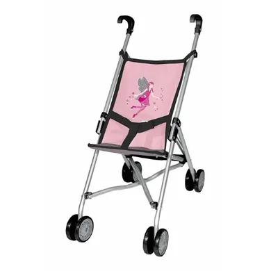 Bayer Design, Buggy, wózek dla lalek, różowo-szary