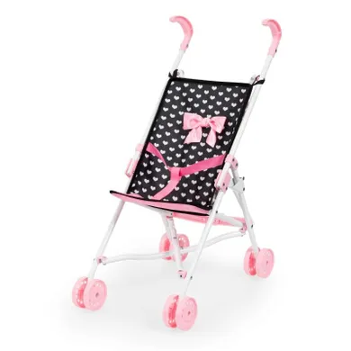 Bayer Design, Buggy, wózek spacerówka dla lalek, serduszka