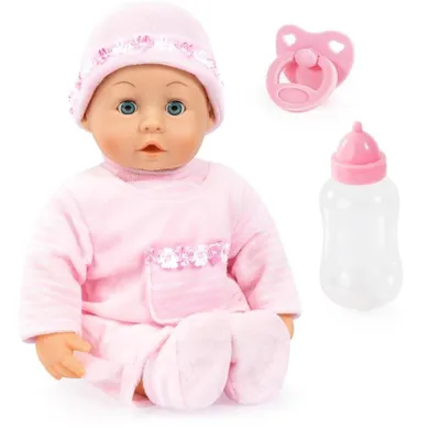 Bayer Design, First Words Baby, interaktywna lalka bobas, 38 cm