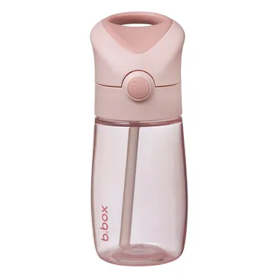 B.Box, Junior, butelka ze słomką, Blush Crush, 380 ml