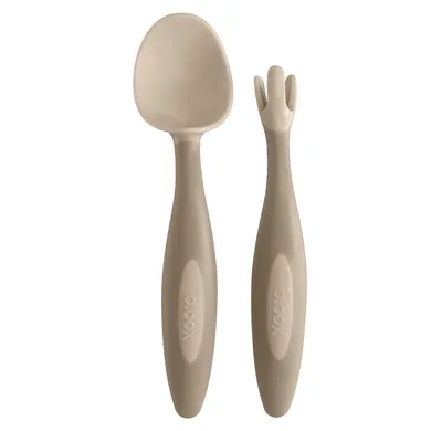 b.box, pierwsze sztućce BLW dla niemowląt, latte