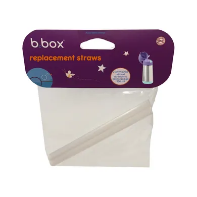 B.Box, zestaw słomek do bidonu termicznego, 350 ml, 2 szt.