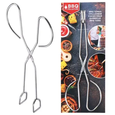 BBQ collection, szczypce grillowe, stalowe, 27 cm
