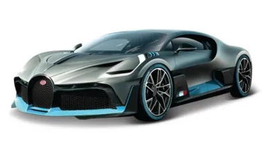 Bburago, Bugatti Divo Flat, model pojazdu, 1:18, Dark Grey