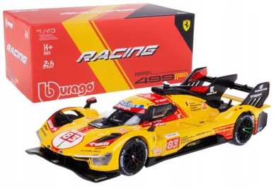 Bburago, Ferrari Racing 499p, model pojazdu, 1:43