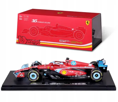 Bburago, Ferrari SF-24 Hard Case Version #16, Bolid F1, model pojazdu, 1:18