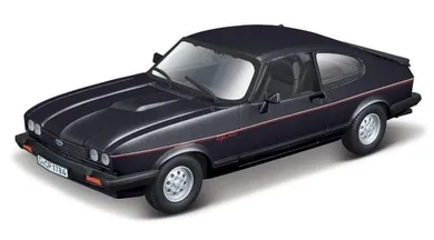 Bburago, Ford Capri 1600 GT, pojazd, black, 1:24