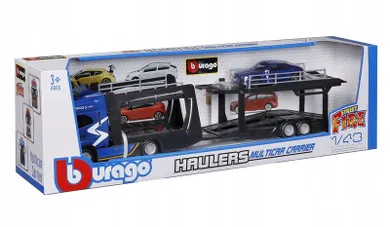 Bburago, Iveco S-Way S, tir laweta z Audi RS E-Tron GT, model pojazdu, 1:43