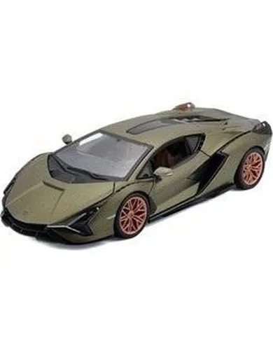 Bburago, Lamborghini Sian Fkp 37, model pojazdu, 1:24, Matt Green