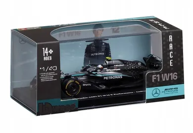 Bburago, Mercedes AMG Peronas, Bolid F1, model pojazdu, 1:43