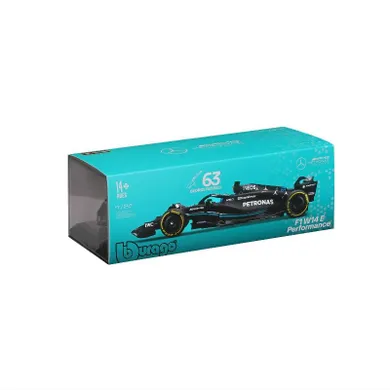 Bburago, Mercedes Amg Petronas Team W14 E George Russell, Bolid F1, model pojazdu, 1:24