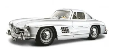 Bburago, Mercedes-Benz 300SL 1954 Silver, pojazd, 1:24