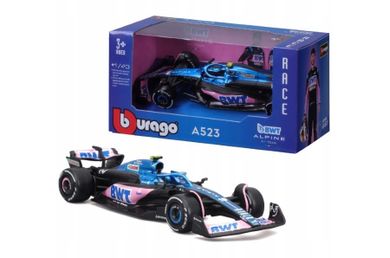 Bburago, Race BTW Alpine F1 Team A523 #10 Gasly, model pojazdu, 1:43