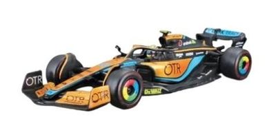 Bburago, Race Mclaren F1 MCL, 36, 2022 #4, model, 1:43