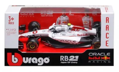 Bburago, Red Bull RB21 Tsunoda GP Japonii 2025, Bolid F1, model pojazdu, 1:43