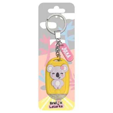 Be-Happy Gifts, brelok 3D z latarką, Julka