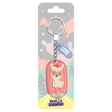 Be-Happy Gifts, brelok 3D z latarką, Love