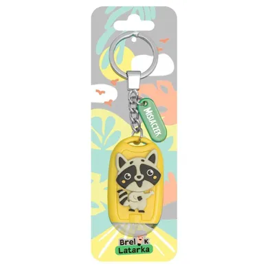 Be-Happy Gifts, brelok 3D z latarką, Misiaczek