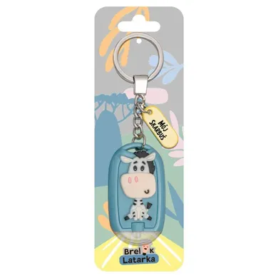 Be-Happy Gifts, brelok 3D z latarką, Mój Skarbuś