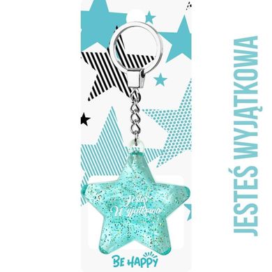 Be-Happy Gifts, brelok gwiazdka Jesteś Wyjątkowa