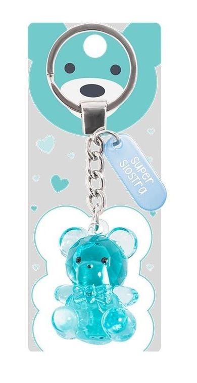 Be-Happy Gifts, brelok miś, Super Siostra