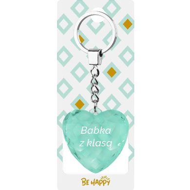 Be-Happy Gifts, brelok prezentowy Babka z klasą
