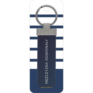 Be-Happy Gifts, brelok prezentowy z napisem Mężczyzna Doskonały