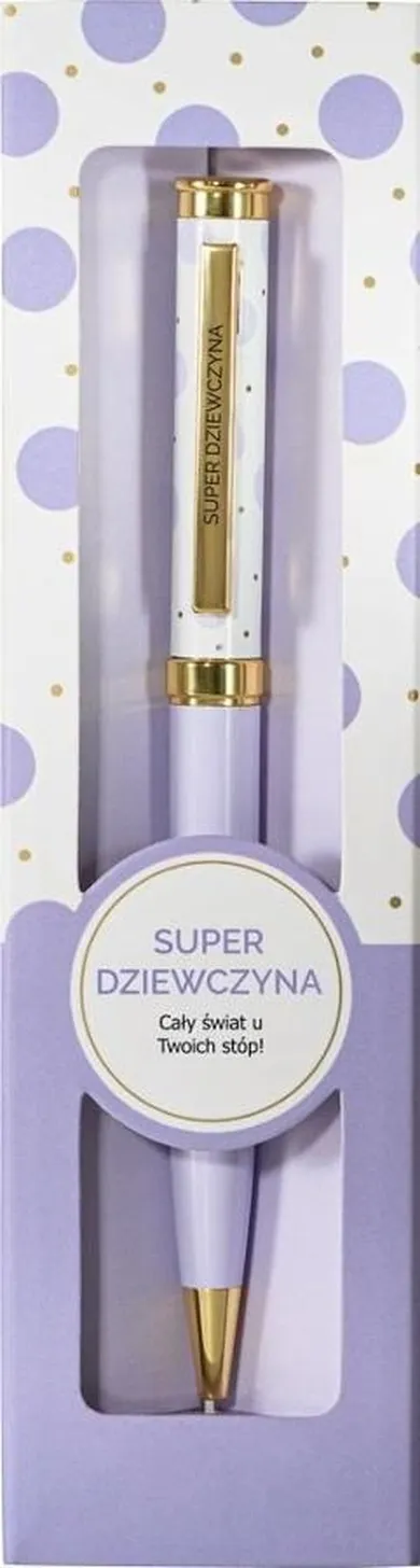 Be Happy Gifts, długopis prezentowy, Super Dziewczyna